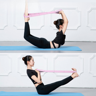 Yoga Dance Shoulder Opening Exercise Shoulder Opening Back Xiaoyanfei Stretching Belt Tension Belt Stretching Fitness Female Digital Elastic Band