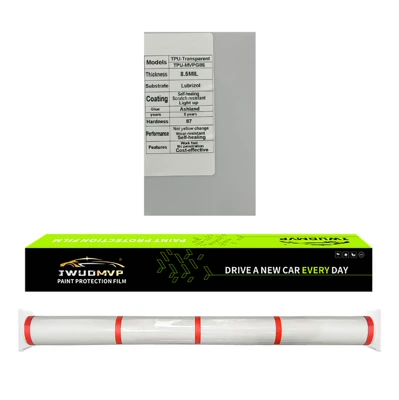 Bright Black Protective Film — Car paint protective film - tpu-85millubrizollubrizol-tpu-ppf-paint-protection-film