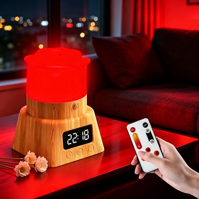 670Nm Wavelength Red Light Night Light, Sleep-Improving Light Therapy Lamp, Portable Led Bedside Atmosphere Light, Wholesale