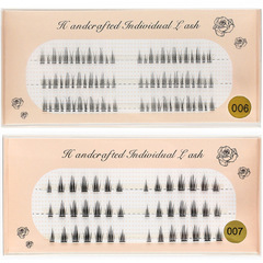 小魔仙細梗假睫毛 小惡魔分段式芭比漫畫仿真單簇朵毛cos妝眼睫毛