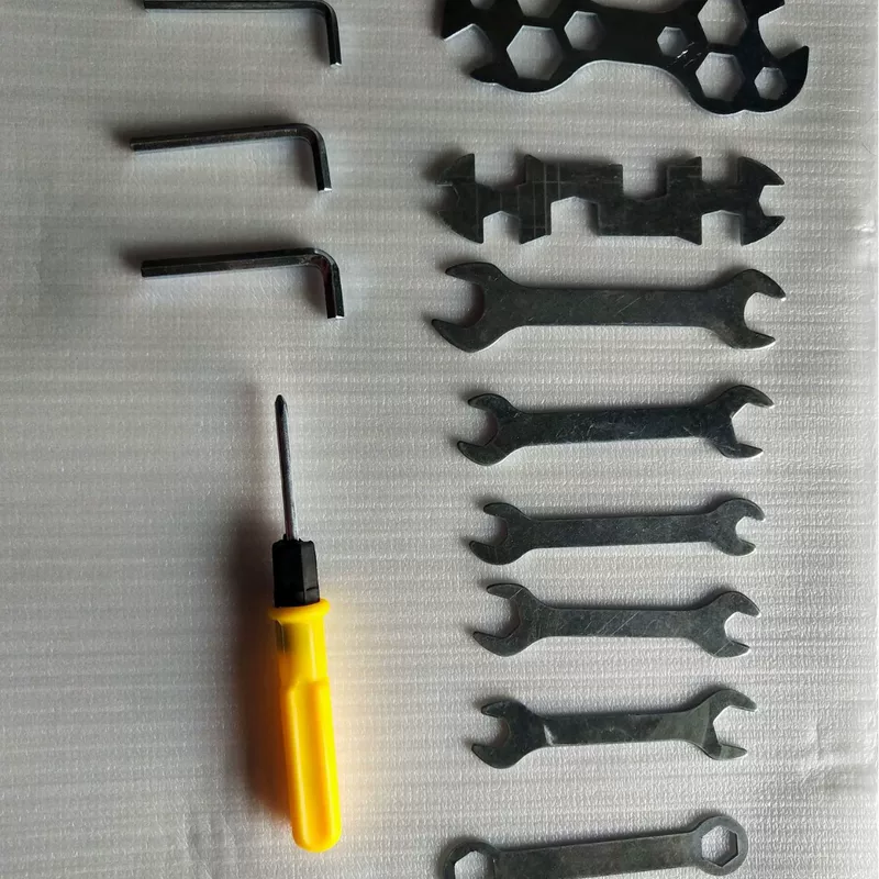 Bike, tools set, hexagonal universal wrench, screwdriver, 6mm