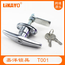 T 型手柄锁 T型执手锁 拉手锁 门锁  T001 T handle lock RV LOCK