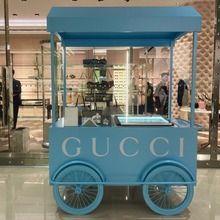 活动花车促销展示台品牌方氛围推车摆摊夜市柠檬茶地摊冰淇淋甜品
