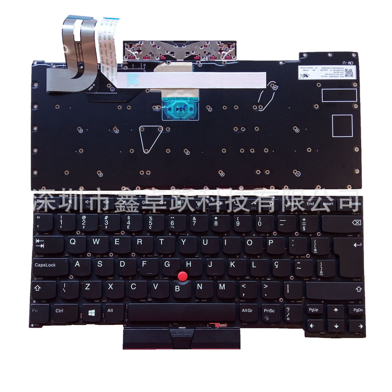 BR applicable to Lenovo Thinkpad T14s Gen1 T14s Gen 2 laptop keyboard