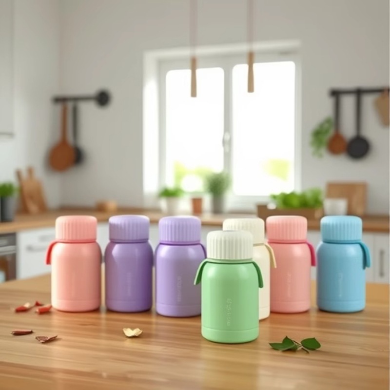 シンプルなステンレスミニ保温カップ屋外携帯小容量ポケットカップかわいい学生ギフトカップ卸売り|undefined