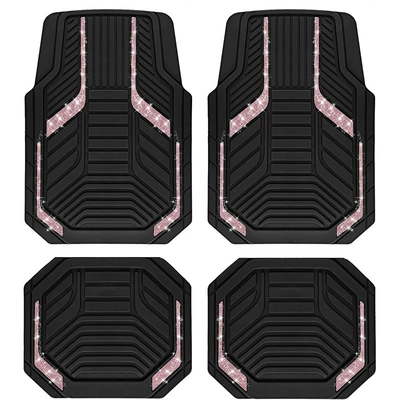 Four-Piece Set in Stock, Avtomobil döşəmə paspasları - 1218msxt-3-33444468cm-two-pieces-each