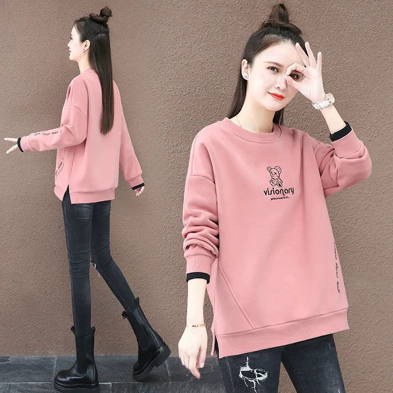 [Плюс/Нет Плюс] Корейская версия пальто новая свитер