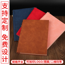 现货a5商务办公软抄本简约笔插工作笔记本仿皮文具用品记事本批发