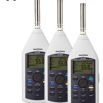 日本ONOSOKKI小野测器LA-1411噪音计噪音仪LA-4440