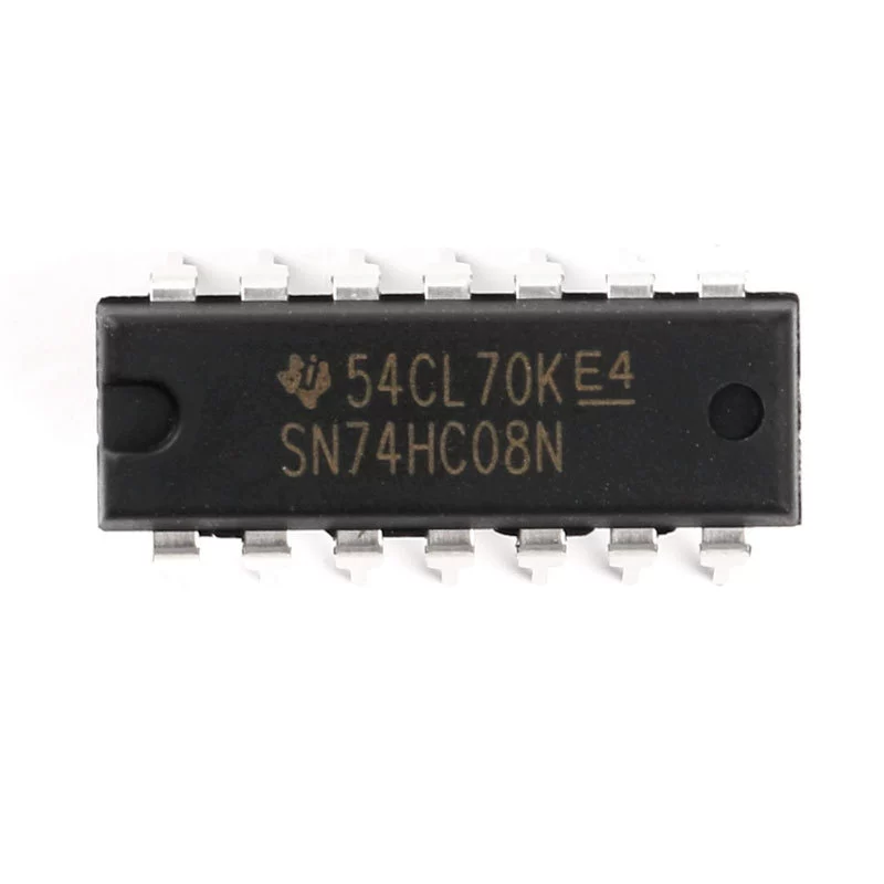 Оригинальная подлинная прямого внедрения SN74HC08N логическая схема -4 2 входа и дверь DIP -14