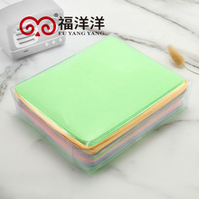 双面鹿皮绒眼镜布 多用途超纤维加厚多色大号海岛丝清洁布