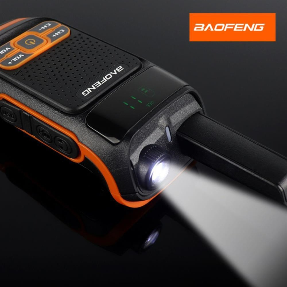 BAOFENG BF-T19mini walkie-talkie de mano al aire libre km BAOFENG 888S padre-hijo ventilador ligero
