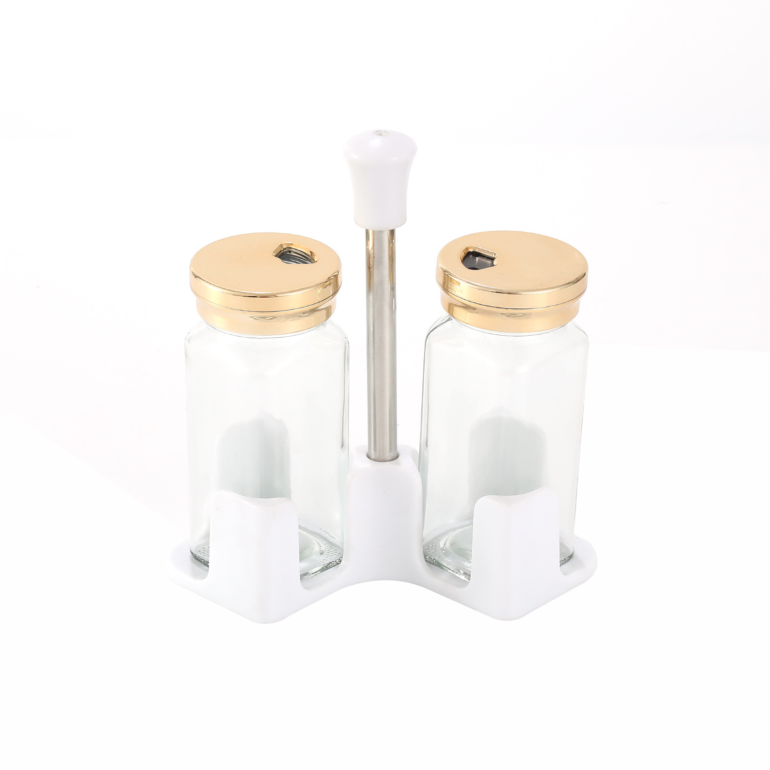 화이트 스파이스 랙-골드 커버 쇼트 스타일(쇼트*2)