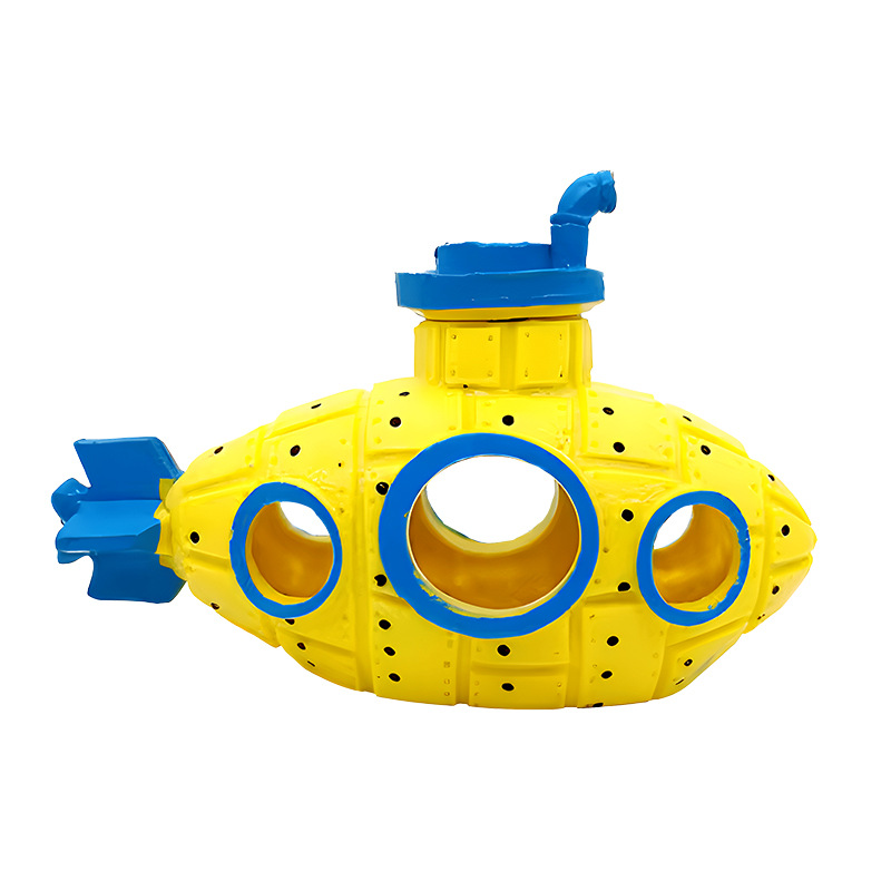 Pecera de venta caliente, acuario, decoración de PVC, decoración de la casa de refugio, submarino, paisajismo, tanque de cría, lugar para desove