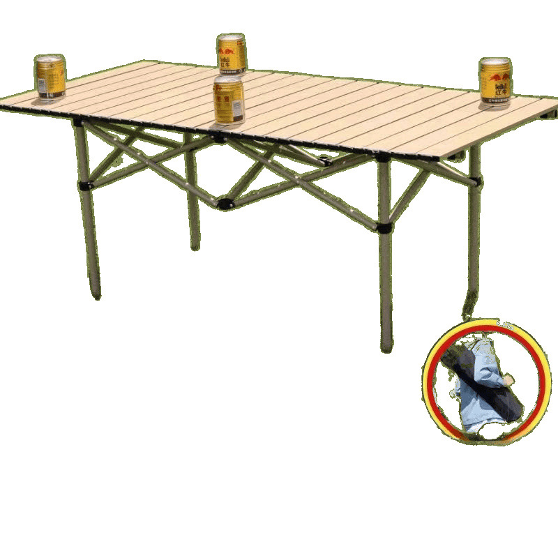 Sillas al aire libre un conjunto completo de mesas sillas plegables turísticas estandos de mesa de omelet mesa de omelet al aire libre comercio exterior al por mayor