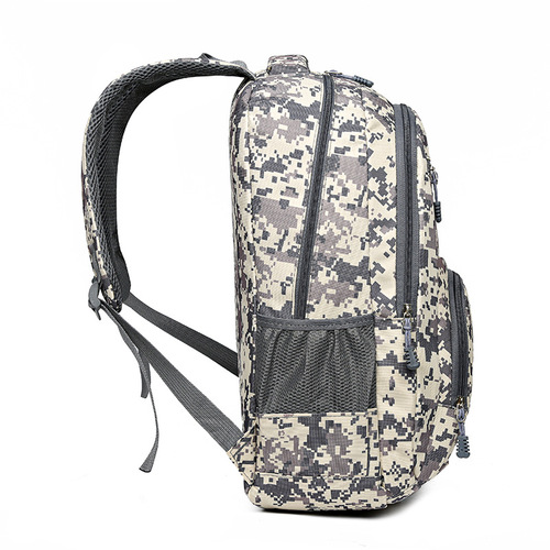 Backpack sports camouflage men's trendy Korean version portable travel backpack new large capacity fashionable outdoor mountaineering bag