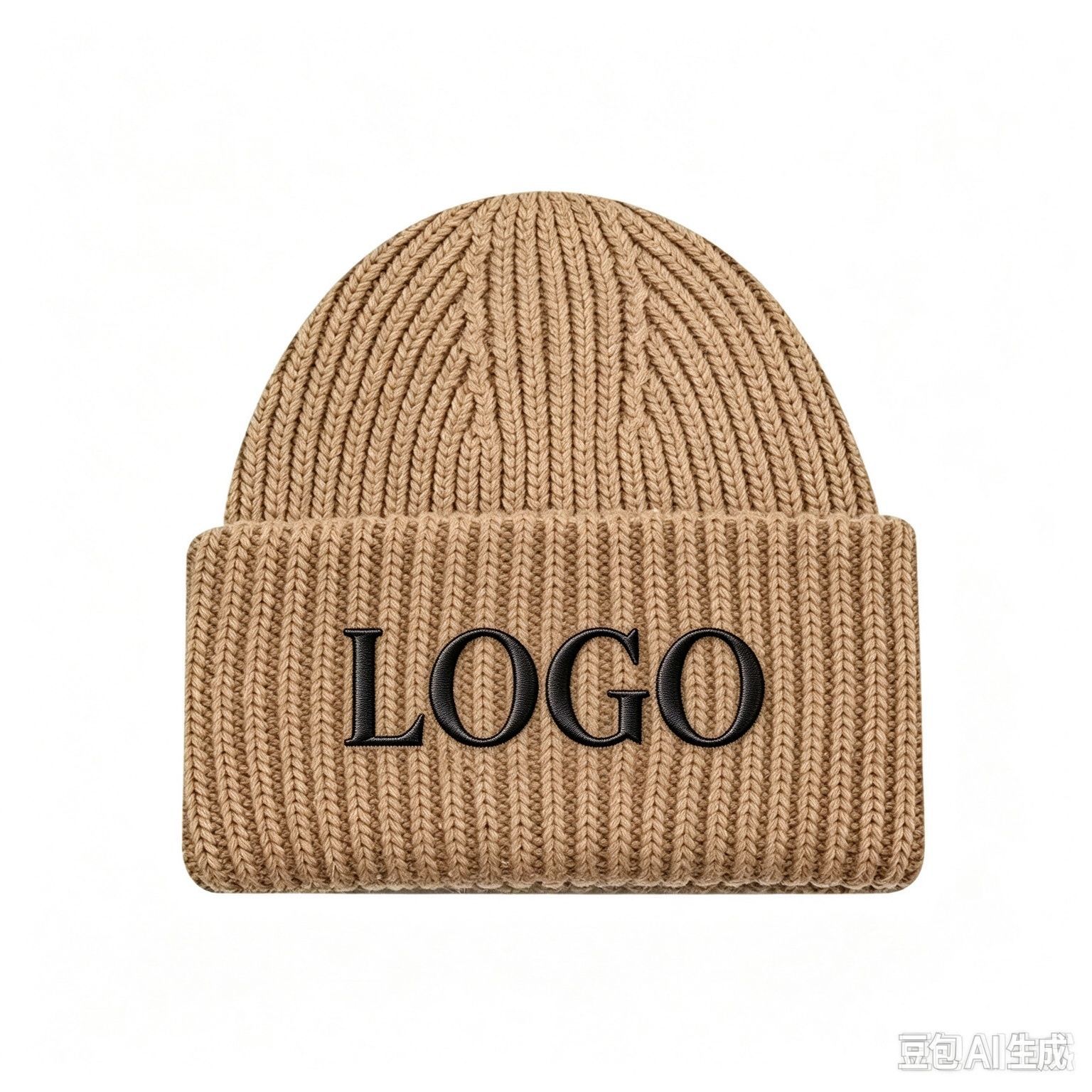 DIY Internet Celebrity Classic Square Adult Wool Knit Hat, Thickened Warm Beanie, European and American Couple's Knitwear