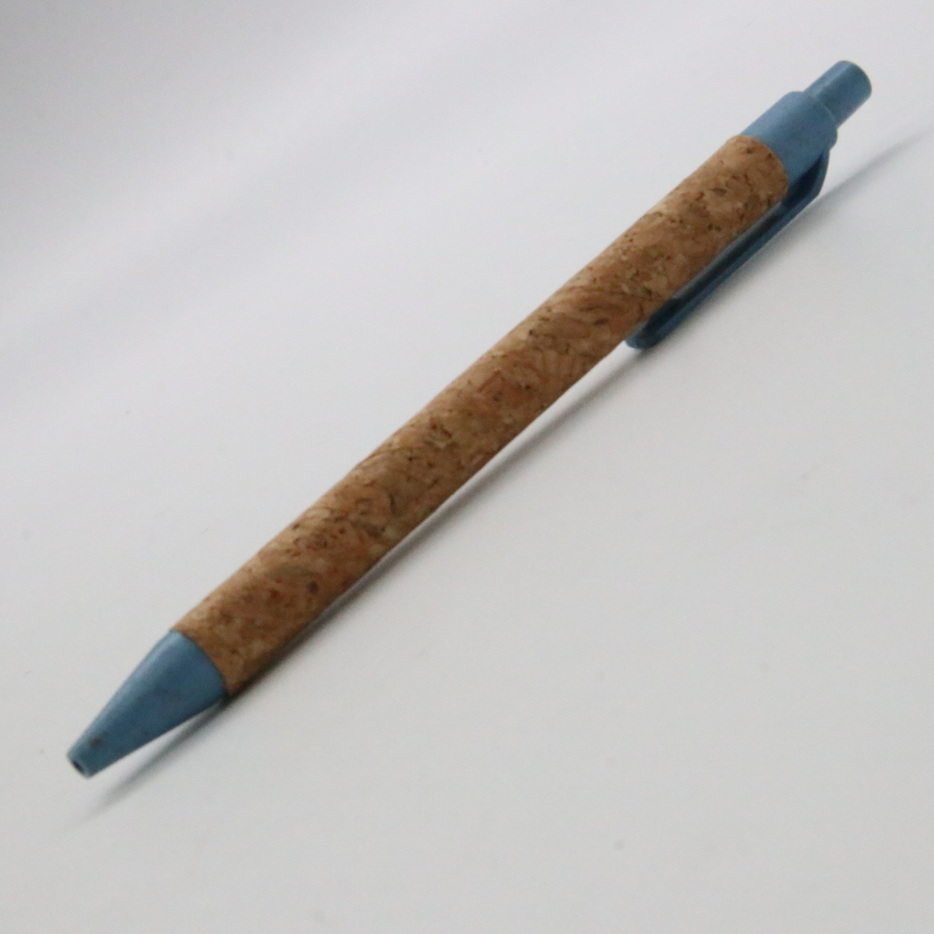 Junrong tubo de papel pluma prensa bolígrafo trigo varilla material prensa pluma clip