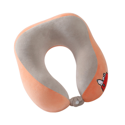 Official Snoopy Snoopy memory foam U-shaped pillow portable aircraft neck protector travel pillow neck pillow