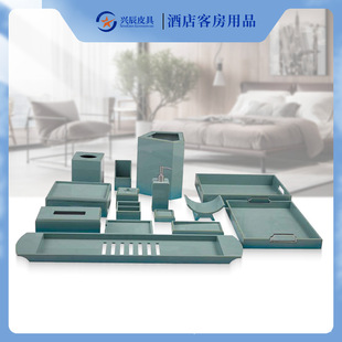 Boat-Shaped Design Environmentally Friendly Resin Creative Hotel Room Storage Set Customized Consumables Set Office Kit Source