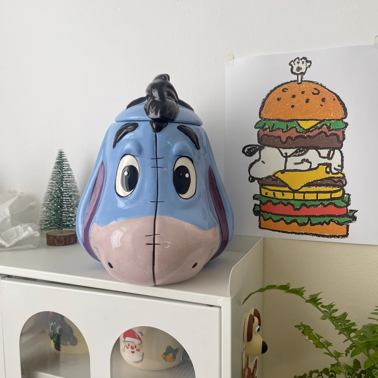 Tarjeta de almacenamiento estereoscópica de dibujos animados, tarjeta de almacenamiento en forma de gato Cheshire, decoración del hogar, tarjeta de caramelo de gran capacidad, adornos creativos, tendencia