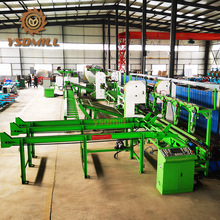 原木重型全自动带锯机数控立式带锯机组合锯木流水线木工机械锯床