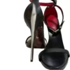 3 thin straps with leather cover and silver buckle.Customization is non-returnable