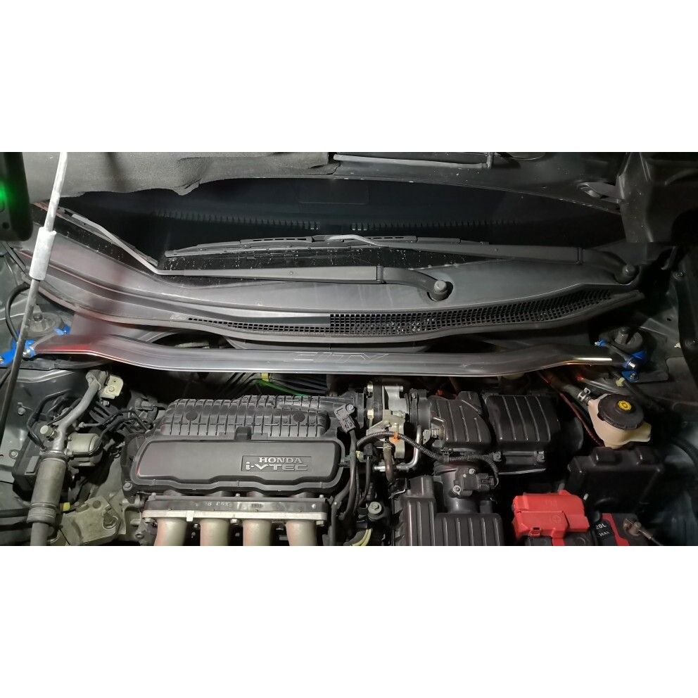 适用08-14经典锋范顶吧平衡杆拉杆前顶吧改装防倾杆加固车身强化