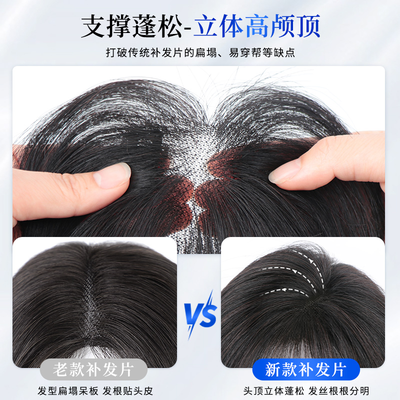 Fiana pelucca para mujeres, cabello alto, cabello blanco, cabello alto