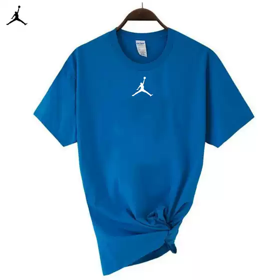 Cross-border summer men's short sleeve round neck shirt fashion casual cotton short sleeve sports T-shirt top new spot