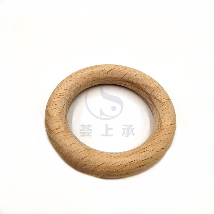 木製幼児おもちゃガラガラおしゃぶり赤ちゃん 100 日写真小道具アクセサリーおもちゃ木製リング