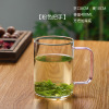 Heat -resistant glass cup with handle milk cup office transparent glass cup soaked tea cup cold water cup home