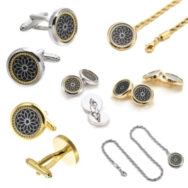 袖扣;领带夹;首饰箱