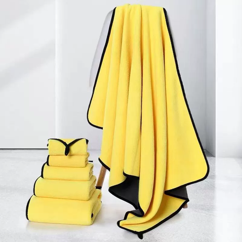 Впитывающее полотенце для домашних животных, собака Тедди, золотистый ретривер, кошачье банное полотенце, коралловое бархатное быстросохнущее двухцветное полотенце для домашних животных