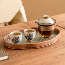 蜜合釉龙高端快客杯家用泡茶中式陶瓷茶壶茶杯功夫茶具高档小套装