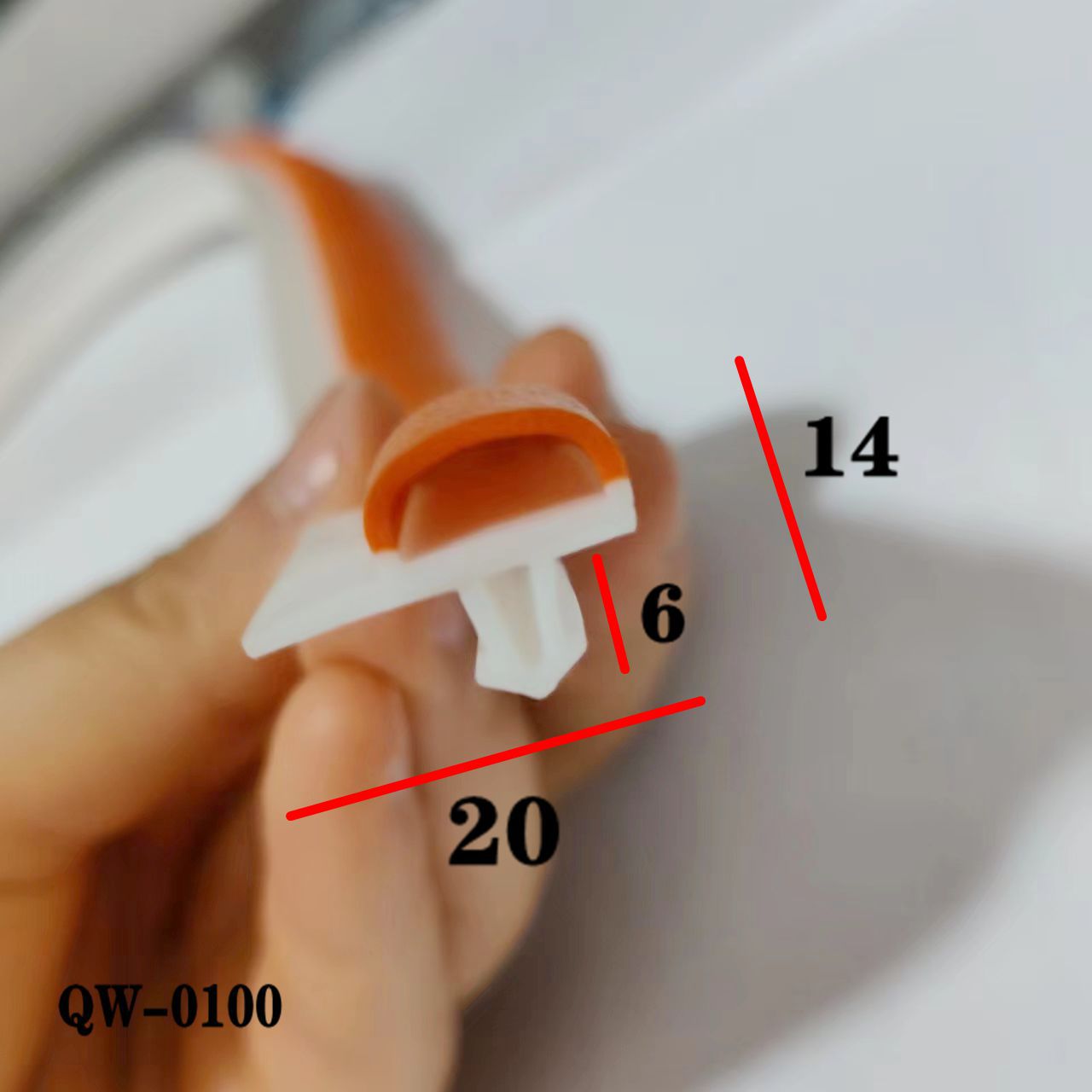 硅胶门窗密封条双色卡槽式木门密封条D型半圆窗户胶条彩色硅胶条