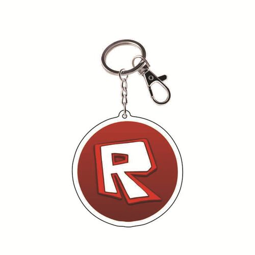 Game ROBLOX transparent pendant double-sided acrylic keychain