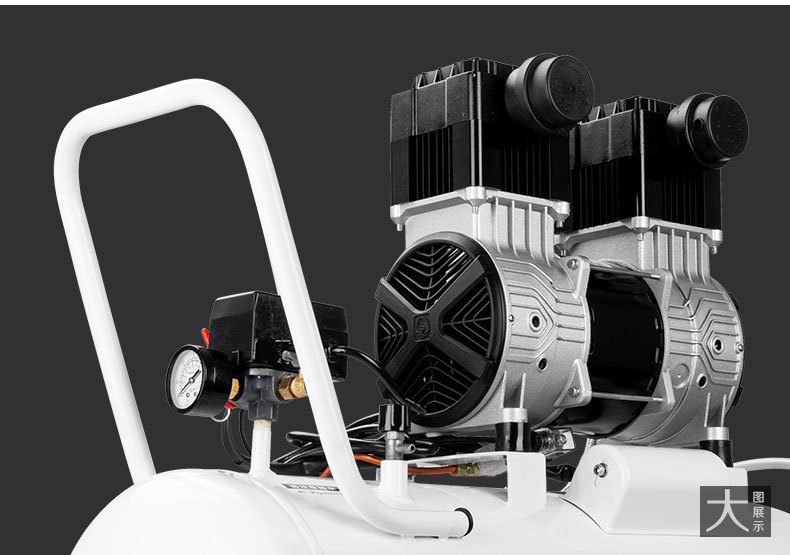 Shanghai Fengbao Air Compressor Portable Oil-Free Bass Air Pump Woodworking Spray Paint Large High-Pressure Compressor