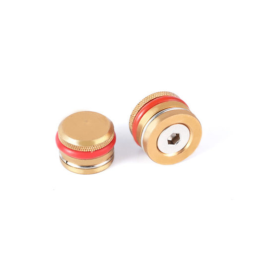 Hexagon socket outer wire copper plug desktop water stop plug plumbing fittings plug pipe joint pipe cap mold water stop plug