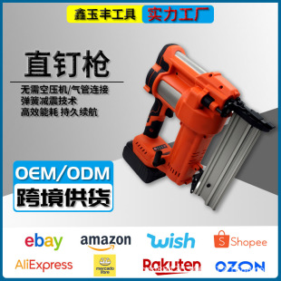 Lithium nail gun T50 replaces pneumatic nail gun without air compressor to take over operation, convenient and durable electric