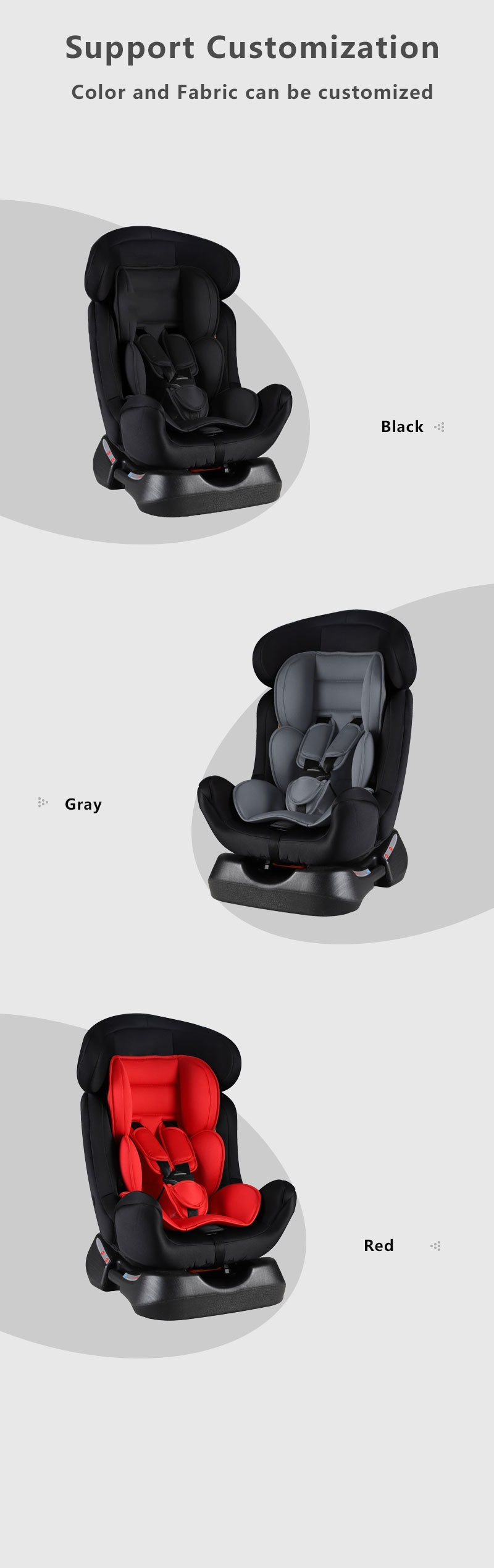 Genius Baby Car Safety Seat Universal Portable Infant Baby Child Seat 0-7 Years Old