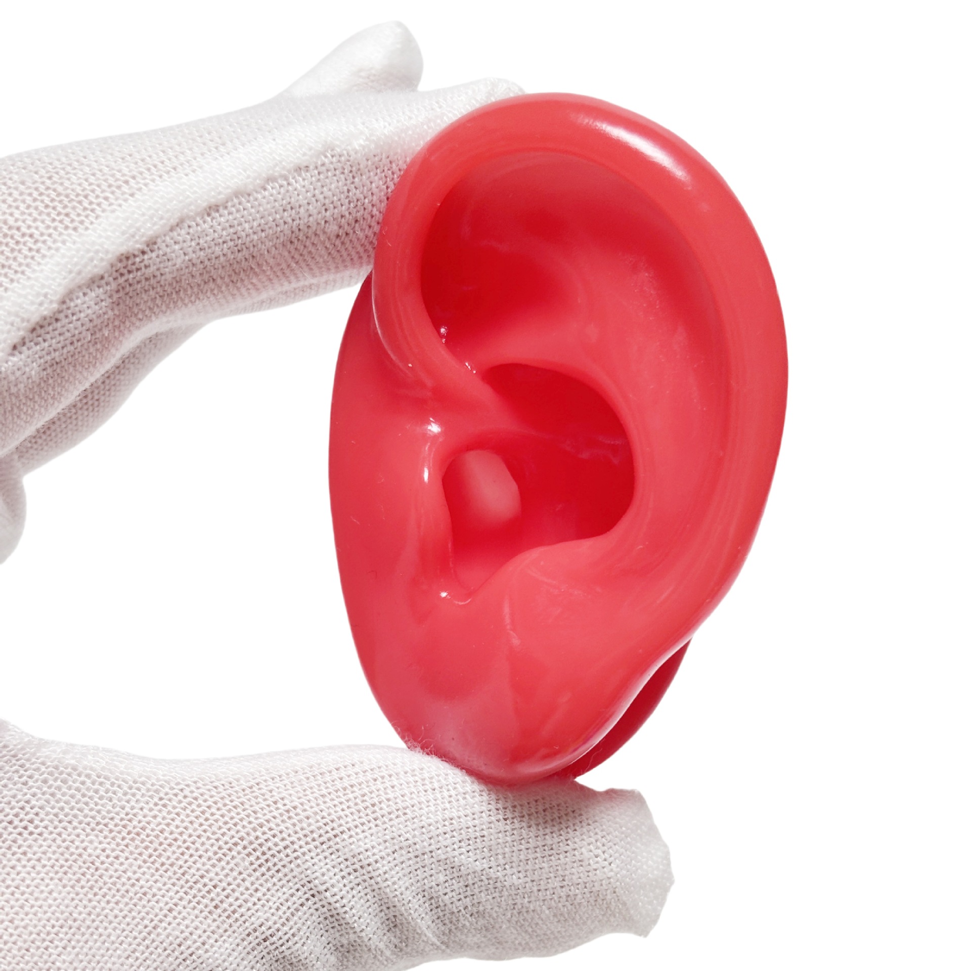 auriculares de silicona modelo de canal auditivo auricular auriculares audífonos auriculares perforación auriculares estante de exhibición joyas pendientes