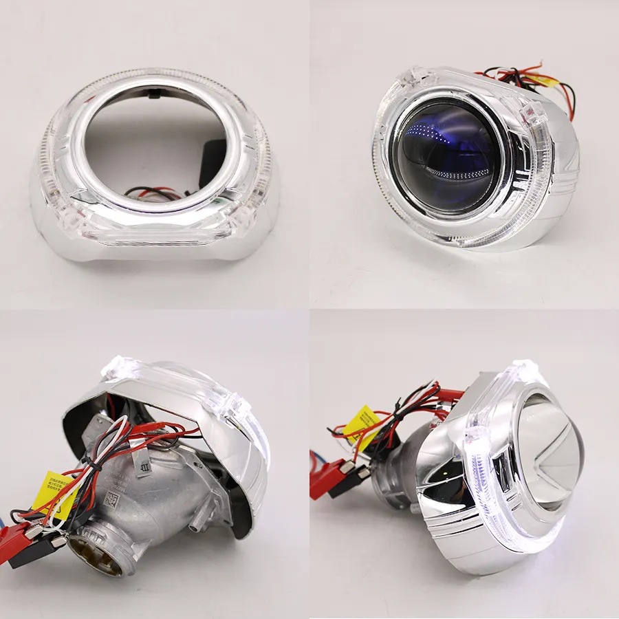 3,0 Smax cubierta integrada lente de la linterna del coche cubierta decorativa 3,0 Angel Eye sola sombra semicírculo