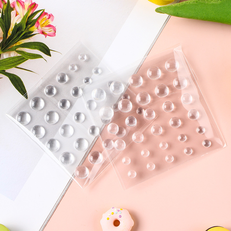 Pure white semi-round pearl stickers, self-adhesive round diamond stickers, white diamond stickers for face and body skin, crystal stickers Pure white semi-round pearl stickers, self-adhesive round diamond stickers, white diamond stickers for face and body skin, crystal stickers