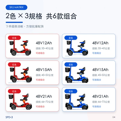 Qatlanan elektrik velosipedlər, electric scooter for the elderly