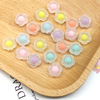 Acrylic matte beads, bracelet, accessory, flowered, wholesale