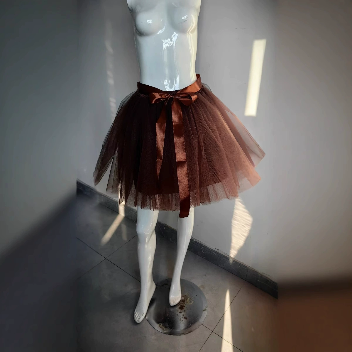 Фабрика оптовая лента сетчатая пряжа пять слоев пряжи плюс подкладка танцевальная половина сетчатая юбка