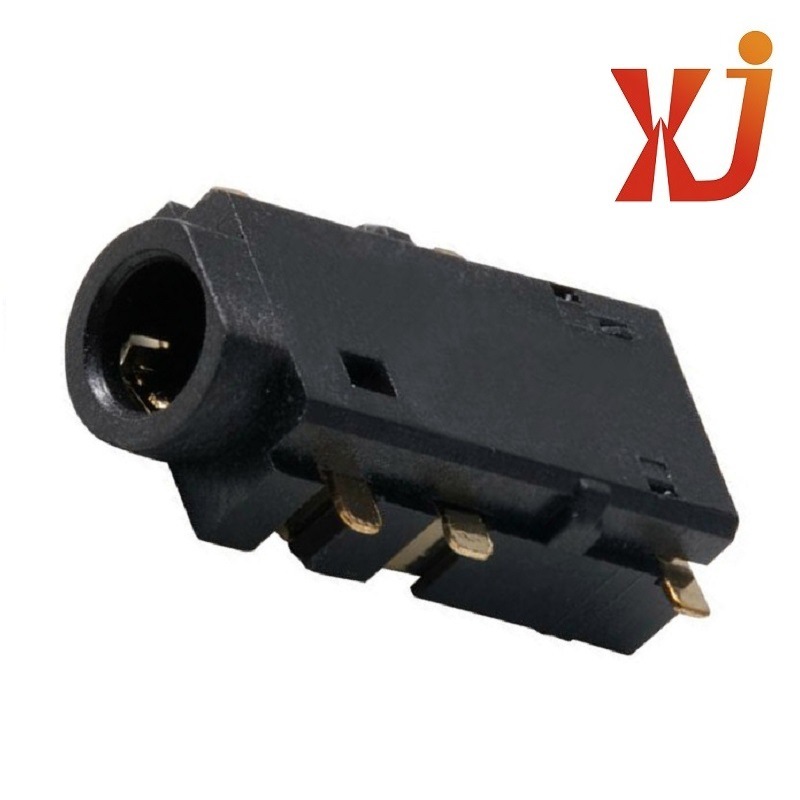 沉板2.5耳机插座4节  耐温2.5耳机插口立体声 四节2.5mm音频插座