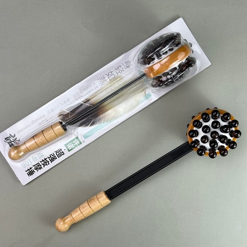 Promises 106 Home Wooden Handle Handheld Percussion Back and Shoulder Massage Hammer Fitness Meridian Relaxation Back Hammer Wholesale