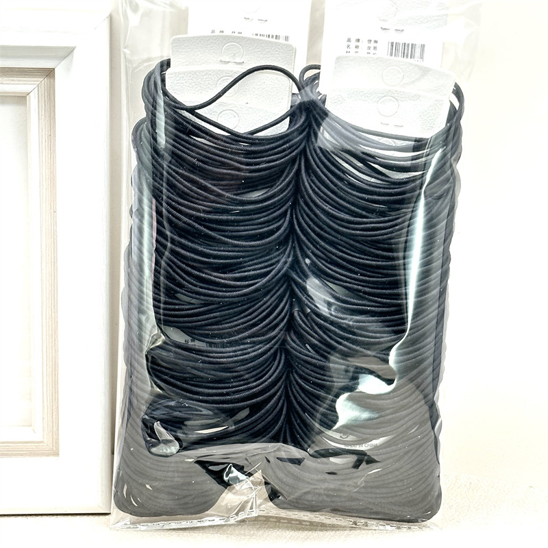 Cuerpo de leopardo coreano accesorios para el cabello asequibles 5 tarjetas cuerdas de cabello cuatro en uno de alta elasticidad correa de cola de caballo alta cuerda de cabeza